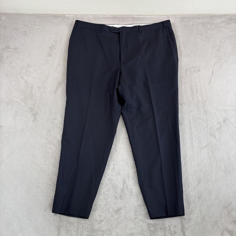 CANALI 1934 Dress Trouser Pants in Navy‎ Blue 100% Wool Men 42x28 Designer
